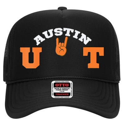 UT Austin Workout High Crown Mesh Back Trucker Hat