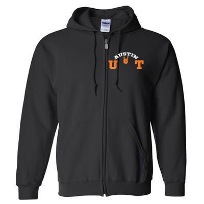 UT Austin Workout Full Zip Hoodie