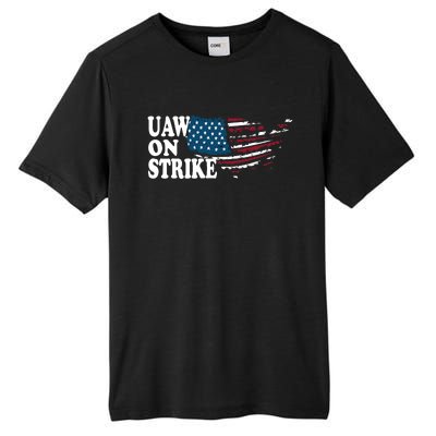 United Auto Workers Support | UAW On Strike Protest Tall Fusion ChromaSoft Performance T-Shirt