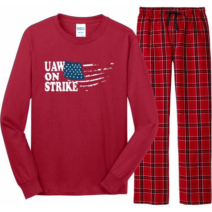 United Auto Workers Support | UAW On Strike Protest Long Sleeve Pajama Set