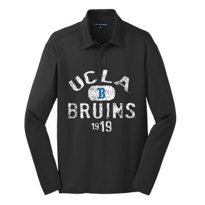 UCLA Bruins 1919 Vintage Silk Touch Performance Long Sleeve Polo