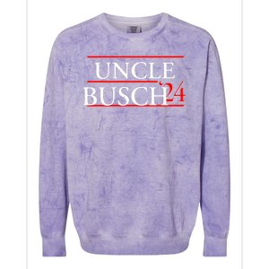 Uncle Busch 2024 Election Logo Colorblast Crewneck Sweatshirt