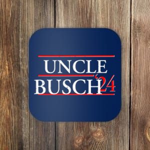 Uncle Busch 2024 Election Logo Coaster