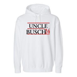 Uncle Busch 2024 Election Logo Garment-Dyed Fleece Hoodie