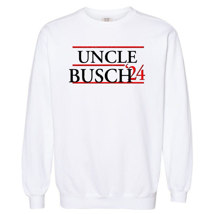 Uncle Busch 2024 Election Logo Garment-Dyed Sweatshirt