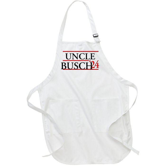 Uncle Busch 2024 Election Logo Full-Length Apron With Pockets