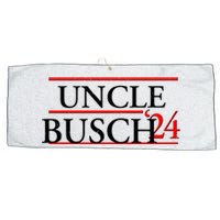 Uncle Busch 2024 Election Logo Large Microfiber Waffle Golf Towel