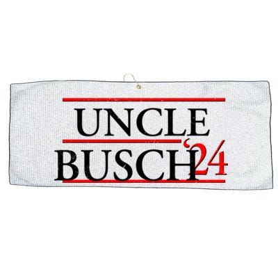 Uncle Busch 2024 Election Logo Large Microfiber Waffle Golf Towel