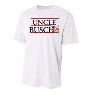 Uncle Busch 2024 Election Logo Performance Sprint T-Shirt