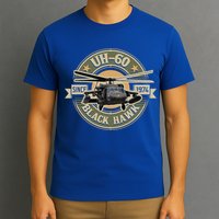 Uh60 Blackhawk Assault Helicopter Pilot Aviation Gift T-Shirt