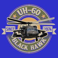 Uh60 Blackhawk Assault Helicopter Pilot Aviation Gift T-Shirt