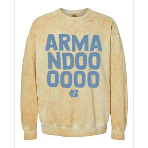 Unc Basketball Armandoooooo Bacot Colorblast Crewneck Sweatshirt