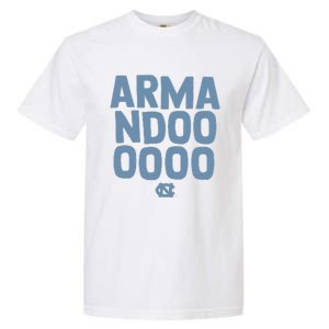 Unc Basketball Armandoooooo Bacot Garment-Dyed Heavyweight T-Shirt