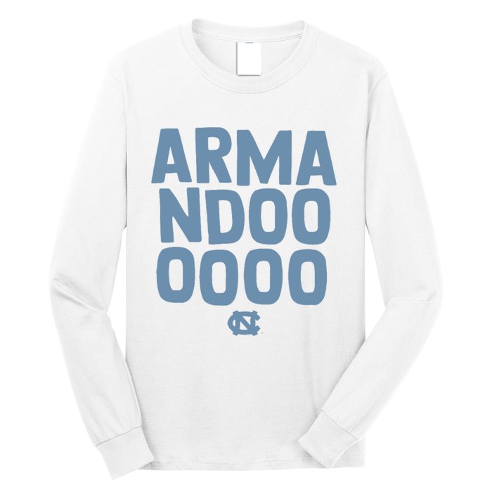 Unc Basketball Armandoooooo Bacot Long Sleeve Shirt