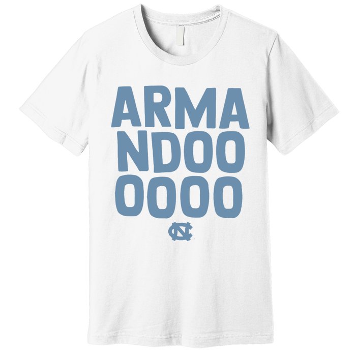 Unc Basketball Armandoooooo Bacot Premium T-Shirt