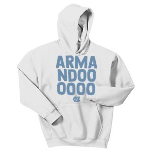 Unc Basketball Armandoooooo Bacot Kids Hoodie