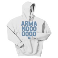 Unc Basketball Armandoooooo Bacot Kids Hoodie