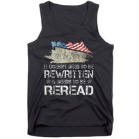 USA Beer American Flag Drinking 4th Of July Men Women Tank Top