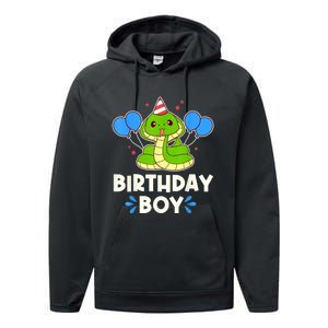 Ute Birthday Boy Cobra Graphic Performance Fleece Hoodie