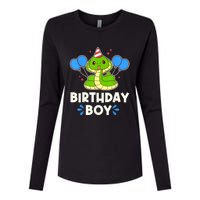 Ute Birthday Boy Cobra Graphic Womens Cotton Relaxed Long Sleeve T-Shirt