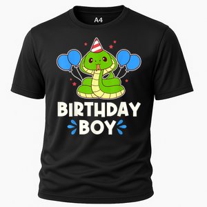 Ute Birthday Boy Cobra Graphic Cooling Performance Crew T-Shirt