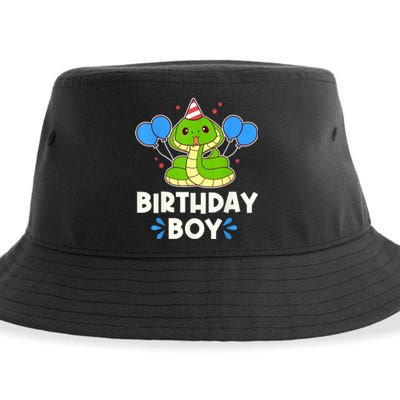 Ute Birthday Boy Cobra Graphic Sustainable Bucket Hat