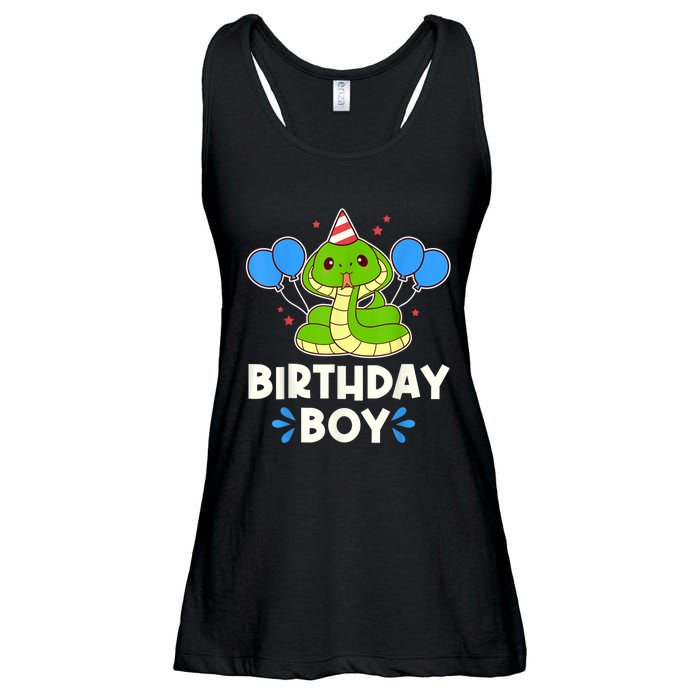 Ute Birthday Boy Cobra Graphic Ladies Essential Flowy Tank