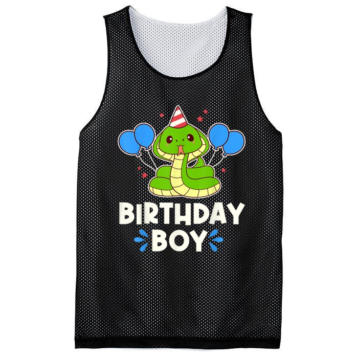 Ute Birthday Boy Cobra Graphic Mesh Reversible Basketball Jersey Tank