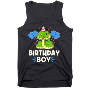 Ute Birthday Boy Cobra Graphic Tank Top