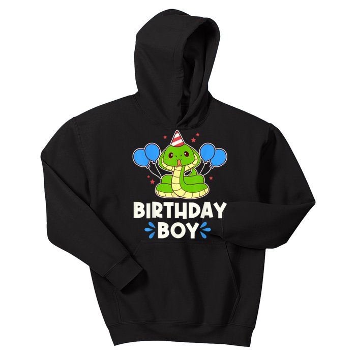 Ute Birthday Boy Cobra Graphic Kids Hoodie