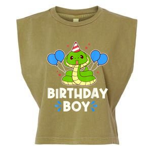 Ute Birthday Boy Cobra Graphic Garment-Dyed Women's Muscle Tee