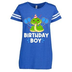 Ute Birthday Boy Cobra Graphic Enza Ladies Jersey Football T-Shirt