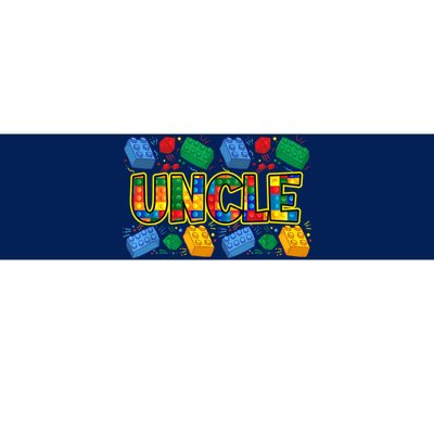 Uncle Brick Builder Funny Uncles Blocks Master Builder Bumper Sticker