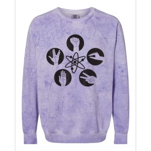 US Big Bang Theory +Logo Rock Lizard Spock 01 Colorblast Crewneck Sweatshirt