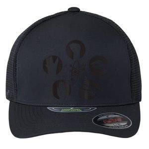 US Big Bang Theory +Logo Rock Lizard Spock 01 Flexfit Unipanel Trucker Cap