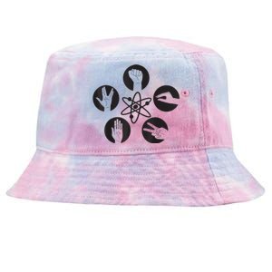 US Big Bang Theory +Logo Rock Lizard Spock 01 Tie-Dyed Bucket Hat