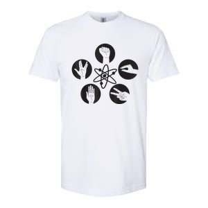 US Big Bang Theory +Logo Rock Lizard Spock 01 Softstyle CVC T-Shirt