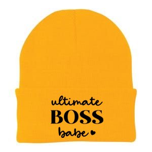 Ultimate Boss Babe Cute Gift Knit Cap Winter Beanie