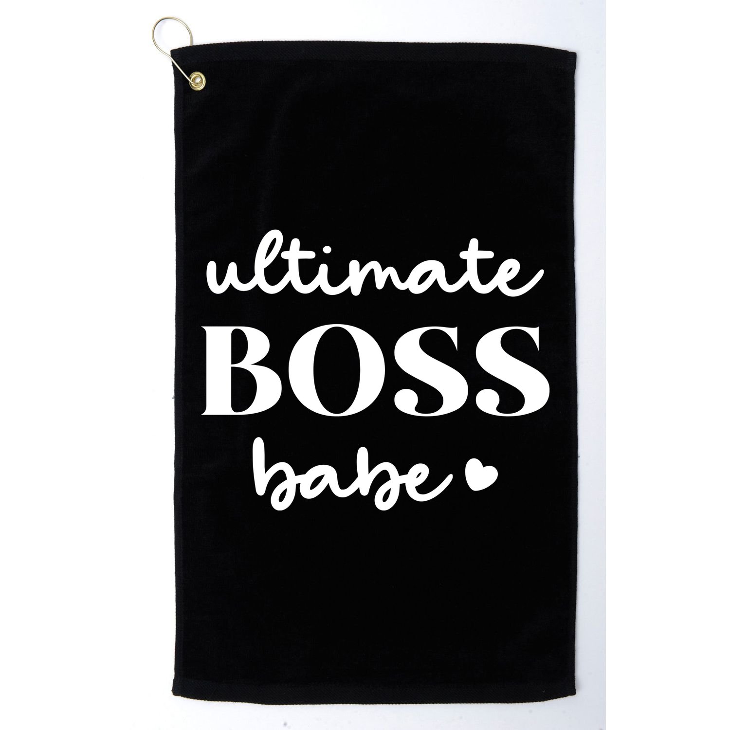 Ultimate Boss Babe Cute Gift Golf Towel