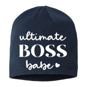 Ultimate Boss Babe Cute Gift Sustainable Beanie