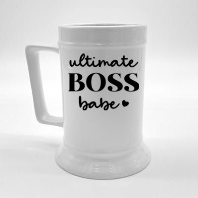 Ultimate Boss Babe Cute Gift Beer Stein