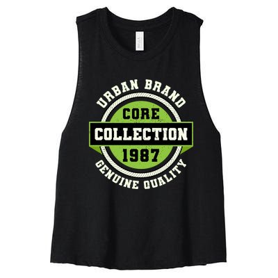 Urban Brand Core Collection Varsity Women's Racerback Cropped Tank