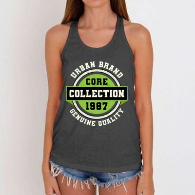 Urban Brand Core Collection Varsity Women's Knotted Racerback Tank