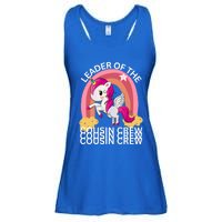 Unicorn Best Cousin Crew Christmas Leader Of The Cousin Crew Gift Ladies Essential Flowy Tank