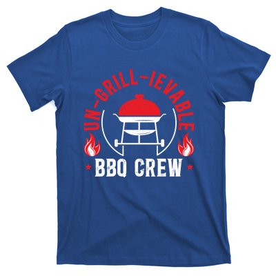 Ungrillievable Bbq Crew Grilling Grillmaster Barbecue Cool Gift T-Shirt