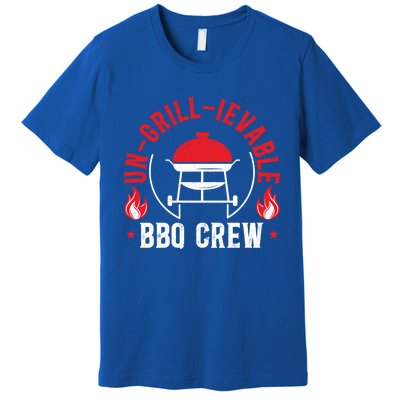 Ungrillievable Bbq Crew Grilling Grillmaster Barbecue Cool Gift Premium T-Shirt