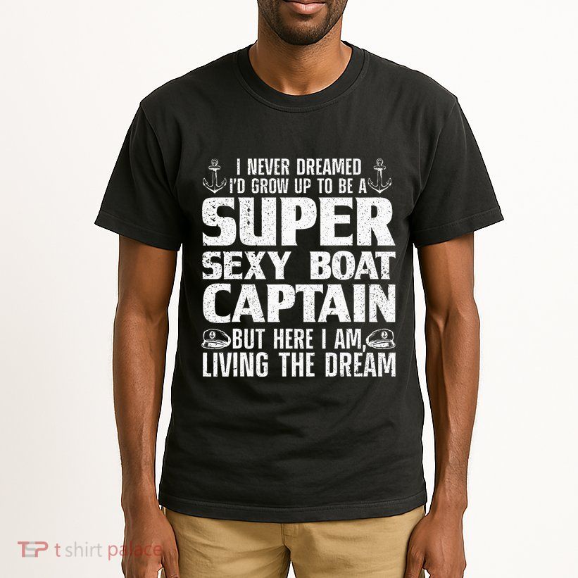 Unny Boat Captain For Women Boating Boat Captain Tall T-Shirt