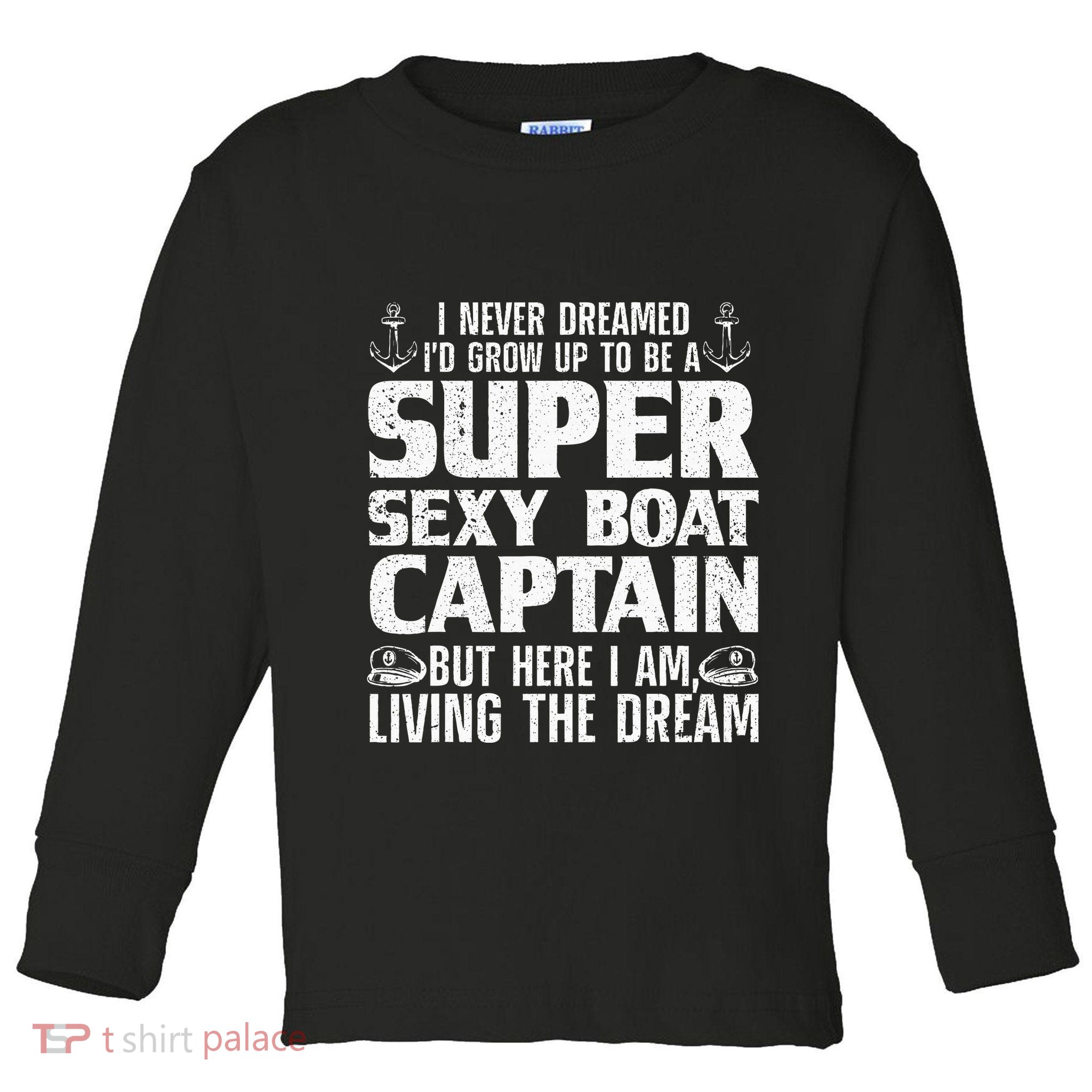Unny Boat Captain For Women Boating Boat Captain Toddler Long Sleeve Shirt