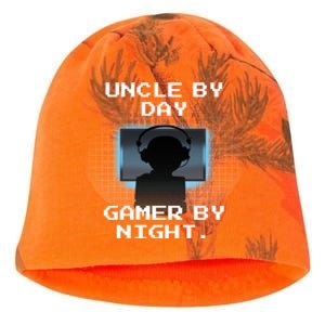 Uncle By Day Gamer By Night Gift Kati - Camo Knit Beanie