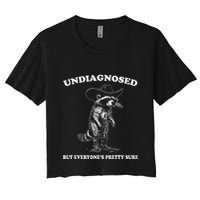 Undiagnosed But EveryoneS Pretty Sure Women's Crop Top Tee